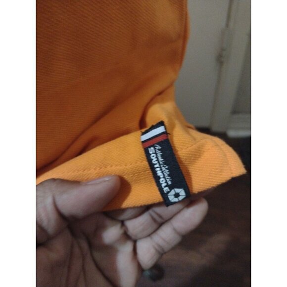 NWT South Pole Authentic Collection Mens Orange Short Sleeve Polo Shirt Size 2XL - Picture 5 of 10